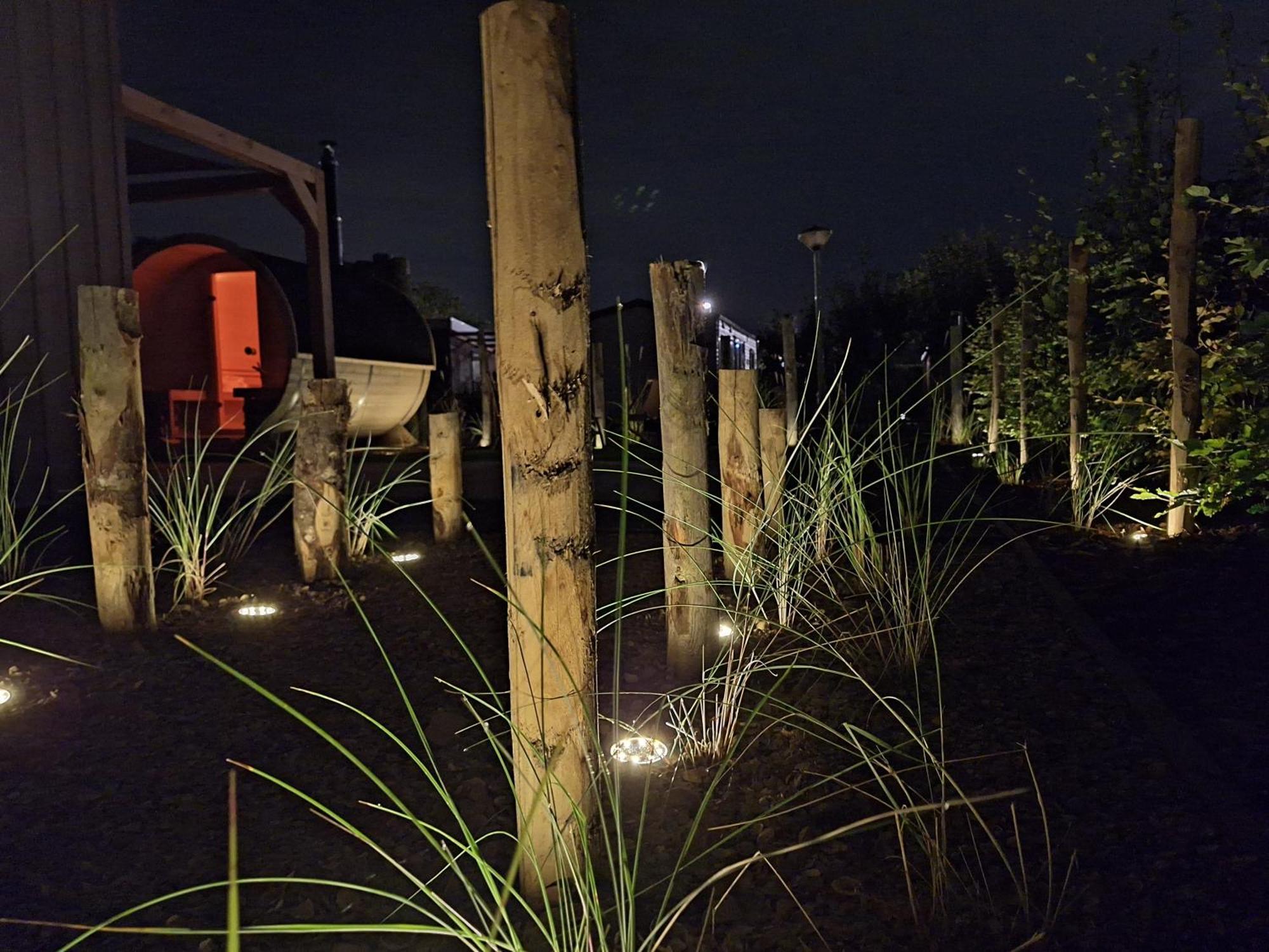 'Relax Lodge Sea' - Wellness Lodge In Zeeland - Private Sauna - Airco - Garden - Outdoor Swimming Pool - Free Wifi, Towels & Bed Linen Heinkenszand エクステリア 写真