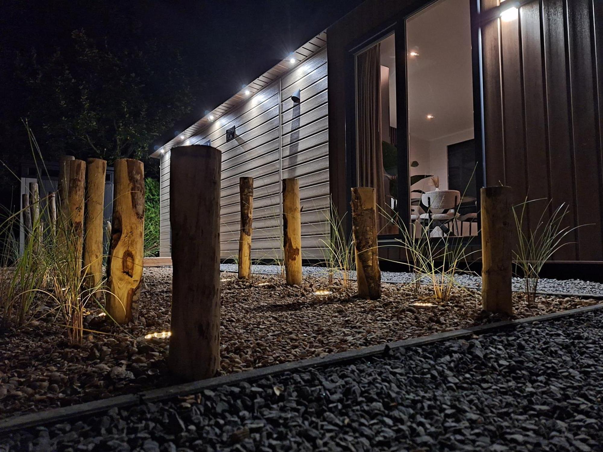 'Relax Lodge Sea' - Wellness Lodge In Zeeland - Private Sauna - Airco - Garden - Outdoor Swimming Pool - Free Wifi, Towels & Bed Linen Heinkenszand エクステリア 写真